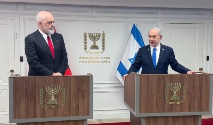 Gemeinsame Erklärung mit Premierminister Rama: Netanjahu lobt Albaniens historische Rolle und kündigt eine Handelskammer in Jerusalem an