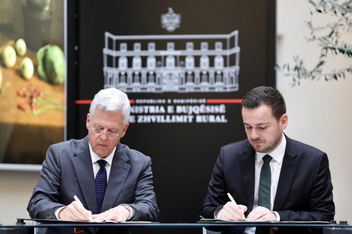 Albanien unterzeichnet das Projekt „EU4FoodSafety“, um die Standards für Lebensmittelsicherheit zu verbessern