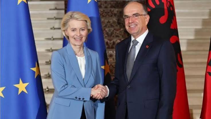 Begaj trifft Ursula von der Leyen: Die EU-Integration ist das strategische Ziel des Landes