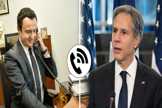 Blinken-Kurti: Immediate de-escalation in the north, mayors to work from alternative locations