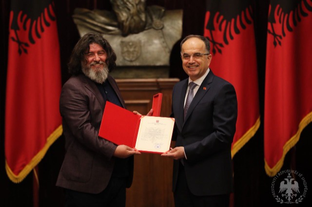 The title “Great Master” for the well-known painter Helidon Haliti