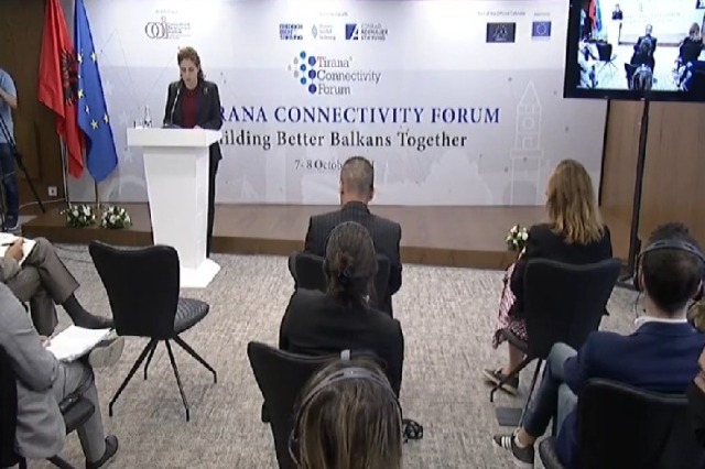 Xhaçka at Tirana Connectivity Forum: ‘Open Balkans’, the only way to develop the region
