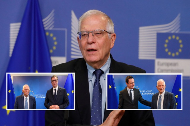 EU ministers are meeting today about the situation in Kosovo