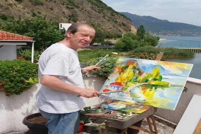 Vangjel Gjikondi, the master of canvas artwork passes away