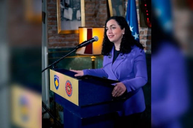 Vjosa Osmani Honors US Ambassador Hovenier for Support in Kosovo’s Independence and Sovereignty