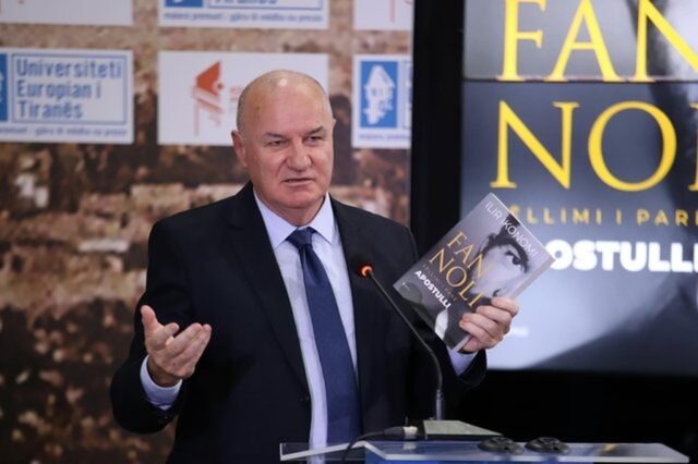 Ilir Ikonomi Awarded Lumo Skëndo Prize for “Fan Noli, Apostle” Book