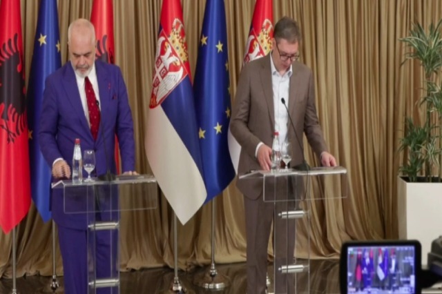 Rama concludes the Balkans tour in Belgrade, meeting with Vucic