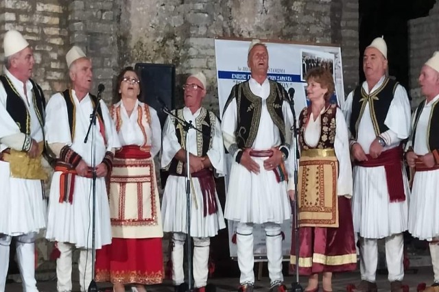 Folk festival in the ancient theater of Butrinti