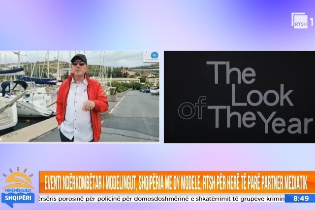 “The Look of the year” starts today in Sanremo, Albania is represented with two models