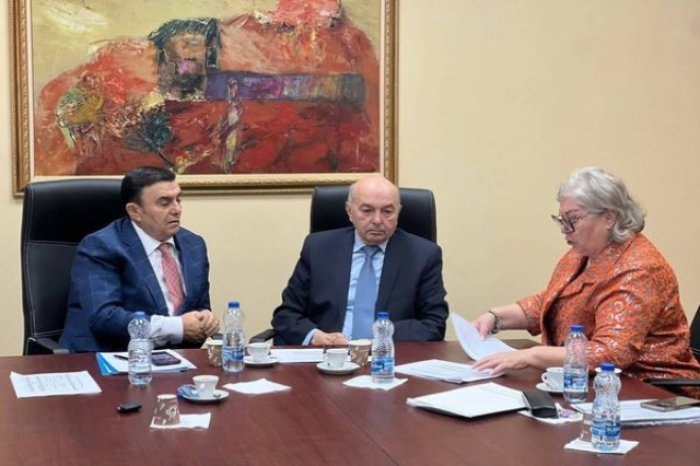 Meeting of academics in Prishtina, for the drafting of the “Albanian Encyclopedia”