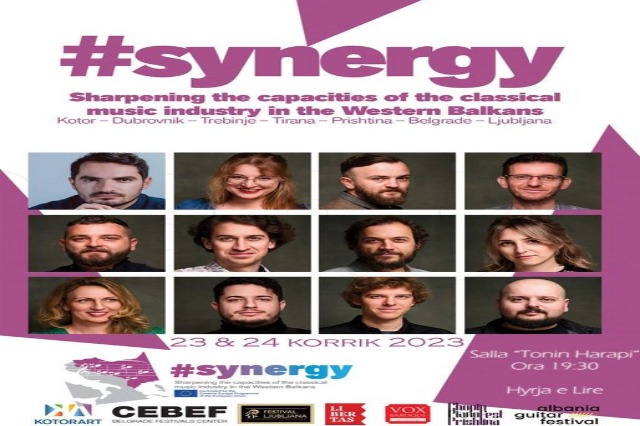 Synergy Project , 30 musicians from the Western Balkans perform in Tirana