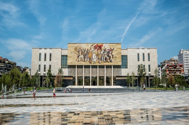 The National History Museum on the 42nd anniversary of its opening