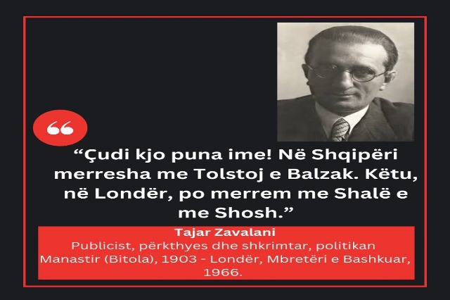 Tajar Zavalani’s Contributions to Albanian State and Culture Celebrated