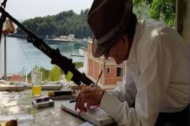 Albanian prominent poet Lefter Çipa