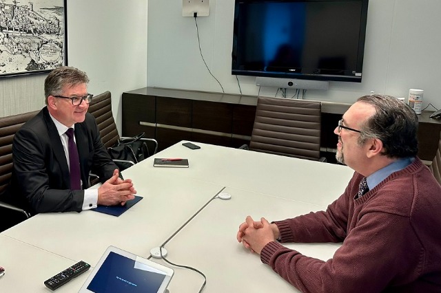 Miroslav Lajčák Meets U.S. Balkans Envoy, Highlights EU-U.S. Cooperation