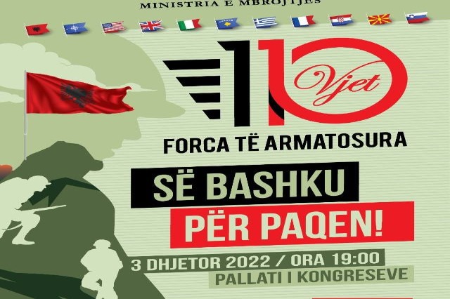 Bands of the armies of Albania, Kosovo, NATO countries and the USA, charity concert for Ukraine