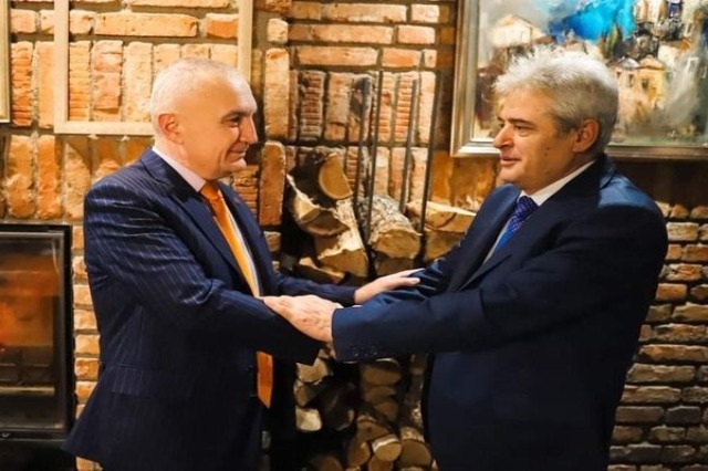 President Meta met with head of DUI Ali Ahmeti