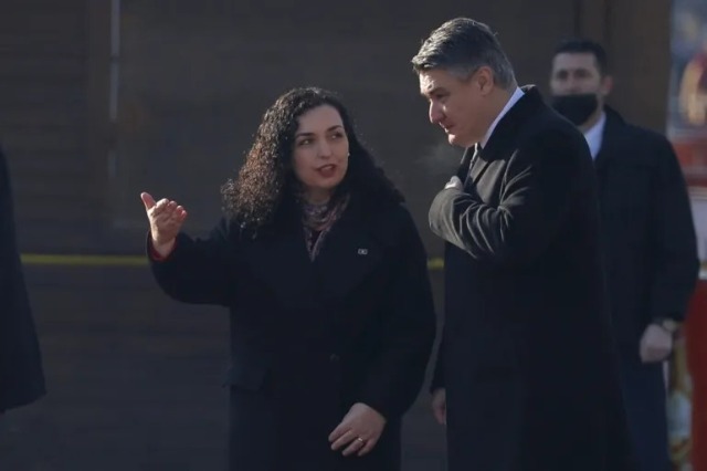 Kosovan President meets the leaders of friendly Croatia, focus on recent developments