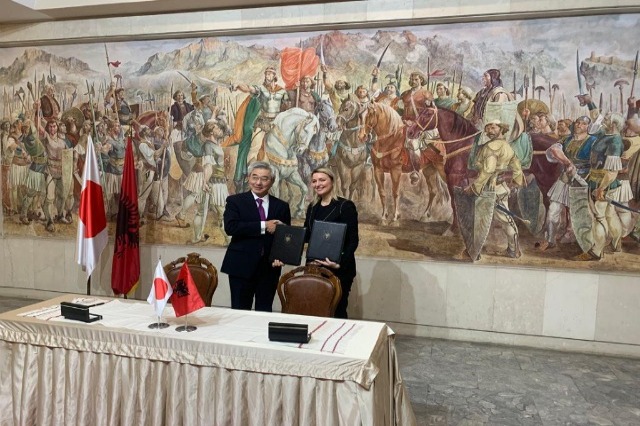 JICA and the Japanese government delivered a 1 million Euro grant for the National Historic museum