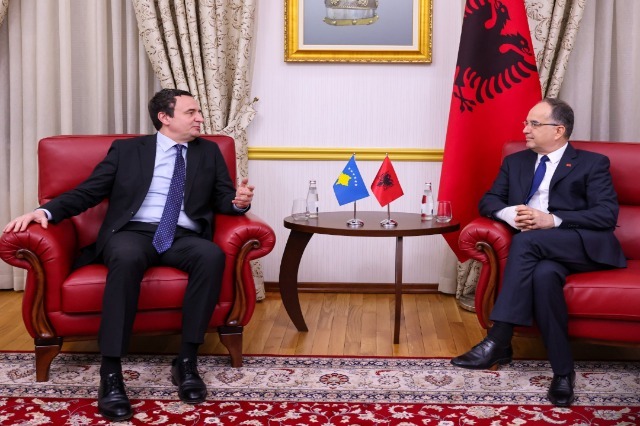 Begaj receives Prime Minister Kurti, Ohrid agreement must be fully observed