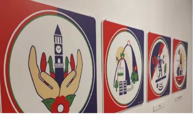 Tirana, as viewed through the eyes of two artists, with their works on display at the Tirana Gallery