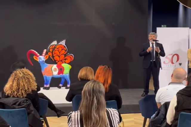 50 Years of Albania-Mexico Diplomatic Relations Celebrated Through Symbolic Alebrije Sculpture