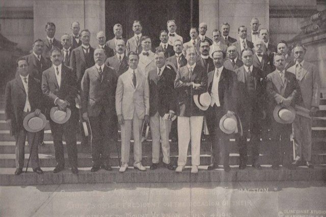 When Fan S. Noli met U.S President Wilson on the 4th of July, 1918