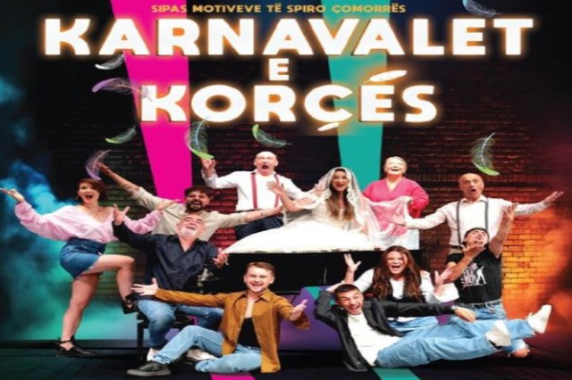 “Karnavalet e Korçës” are being presented at the National Theater