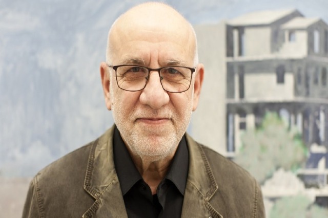 Painter Edi Hila exhibits “Prince of the Lake” at the ‘Mitterrand’ gallery in France