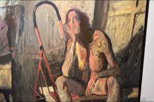 Painter Gazmend Leka opens the exhibition ‘A woman passed by’: Ecological line of the soul