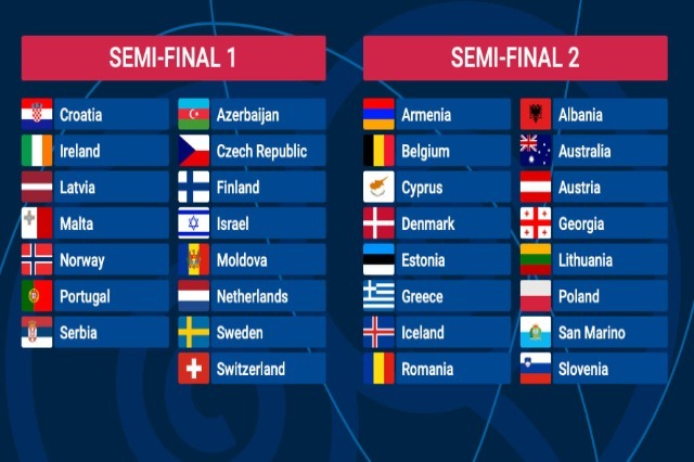 Eurovision 2023, Albania performs in the second semi-final