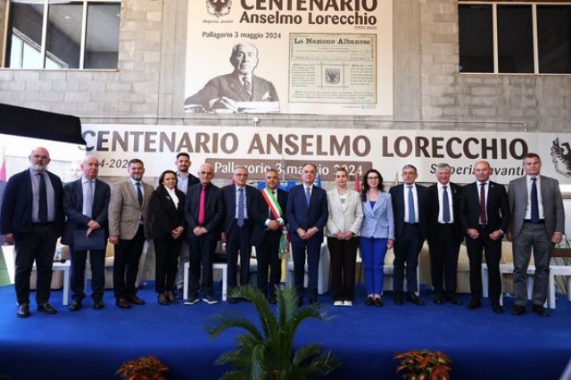National Library, participates in the activity in honor of the distinguished Arbëresh Anselmo Lorecchio