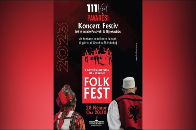Folk Fest, the concert that unites Albanians in the 111th anniversary of Independence