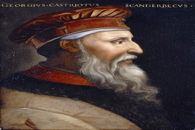 The return of George Castriot Scanderbeg to his homeland