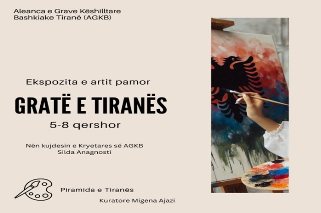 “Women of Tirana”, exhibition about art and solidarity in the Pyramid of Tirana