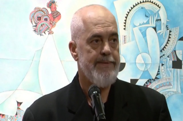 PM Rama Reflects on Artist Naxhi Bakalli’s Influence at New Exhibition Opening