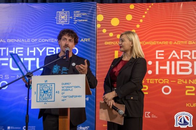 The Hybrid Future”, 40 artists at the Contemporary Art Biennale in Durrës