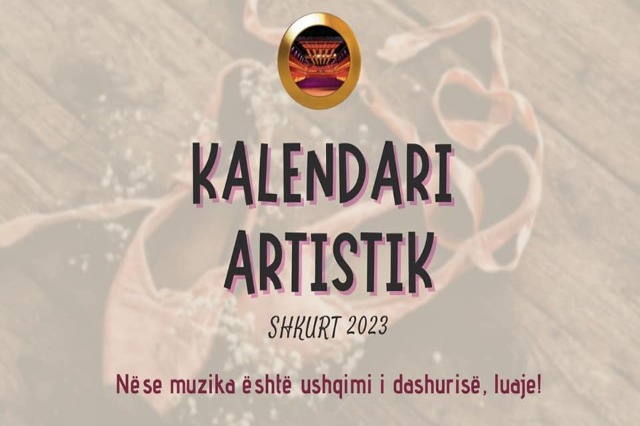 Artistic calendar of the Opera House for the month of February