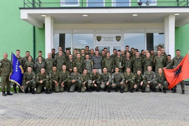 Joint exercise between Albanian Armed Forces and Kosova Security Force SAR teams
