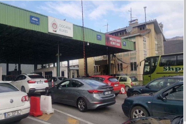 Kosova-Albania, high flow of movements every day of the week