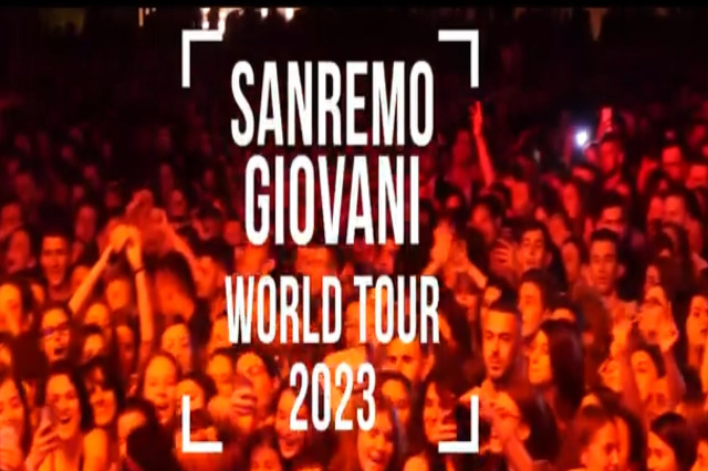 The first date of the world tour, ‘Sanremo Giovani,’ on September 22 in Tirana