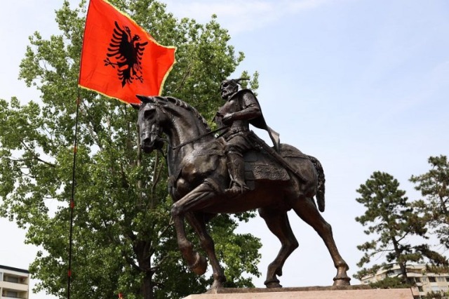 George Kastrioti Skanderbeg Monument Unveiled in Gjakova