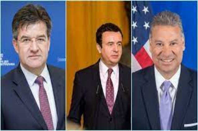 Albin Kurti meets Escobar and Lajcak