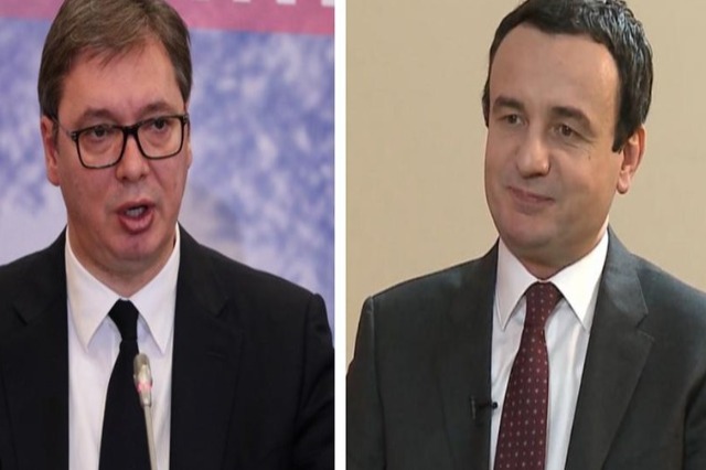 Borrell meets Kurti and Vucic