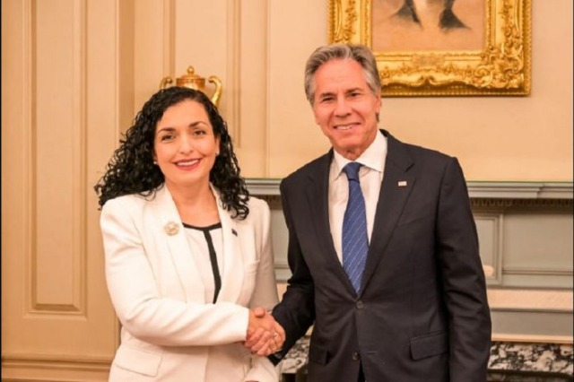 Osmani meets with Secretary Blinken: Alliance with the USA, cornerstone for global stability