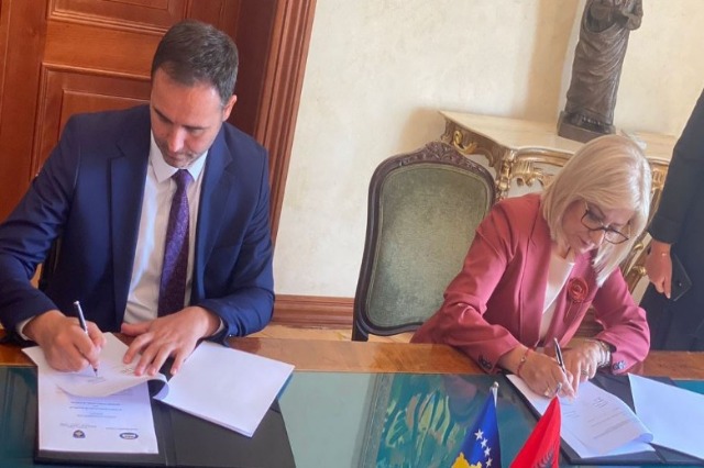 Nikola receives Konjufca in Tirana/ They sign a memorandum of cooperation between the parliaments of Albania and Kosovo