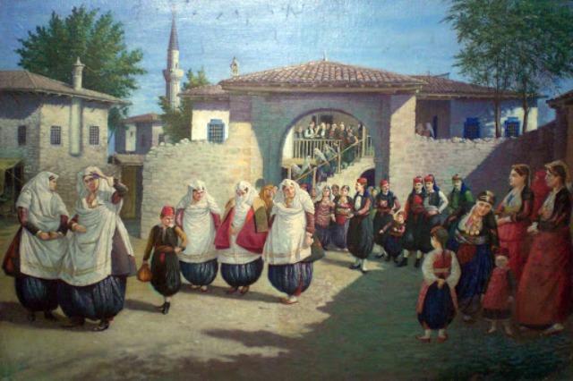 “Shkodra wedding” an emblem of the painter’s gallery, Kolë Idromeno