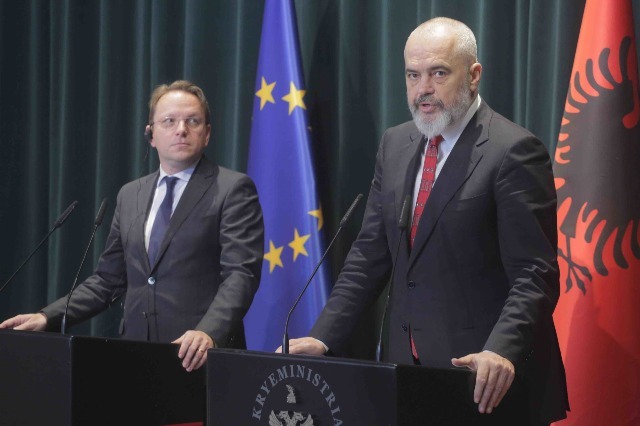 The Berlin Process informal meeting, Rama meets regional leaders and the EU commissioner