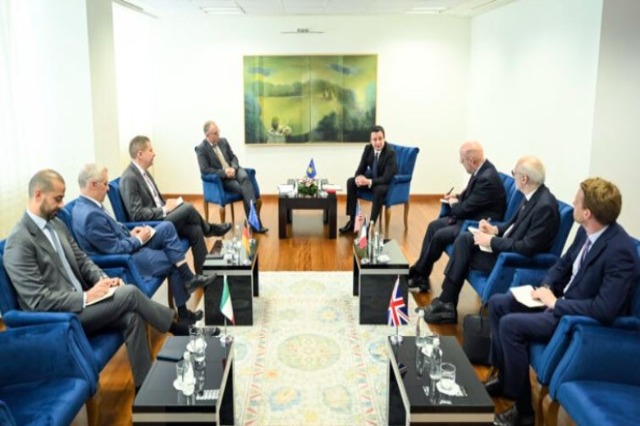Tensions in the north of Kosovo/ QUINT ambassadors meet with Kurti