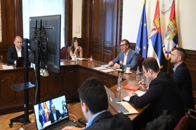 Energy crisis/ Vucic online meeting with Rama and Kovacevski: We talked about ensuring a safe winter for citizens
